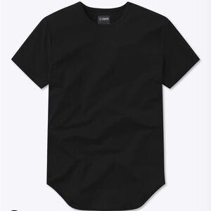 Cuts Clothing Jet Black Short Sleeve Tee